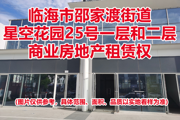 序号15：临海市邵家渡街道星空花园25号一层和二层商业房地产租赁权